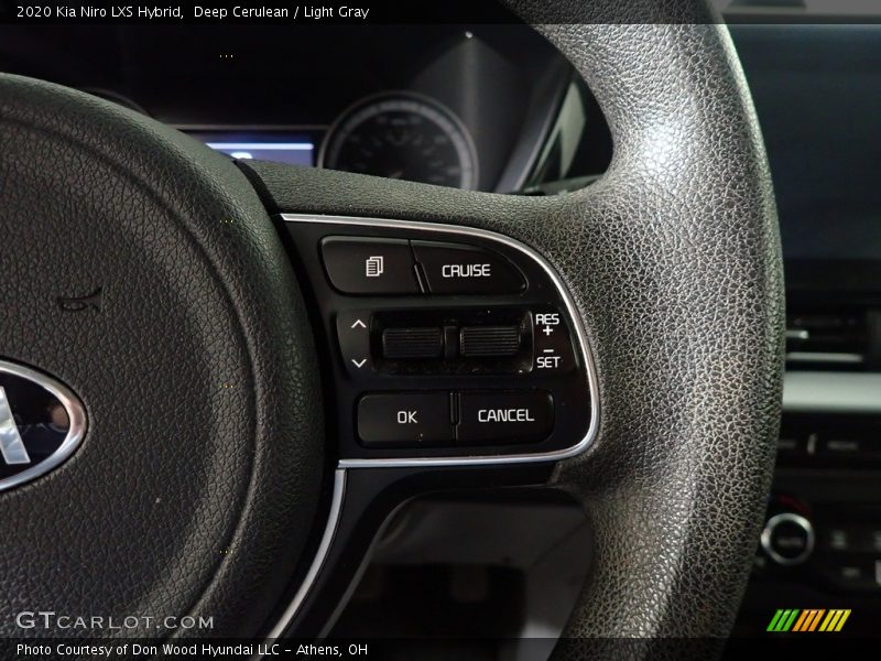 Deep Cerulean / Light Gray 2020 Kia Niro LXS Hybrid