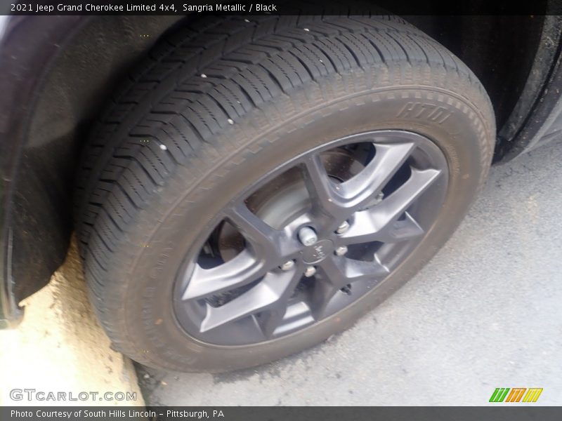 Sangria Metallic / Black 2021 Jeep Grand Cherokee Limited 4x4
