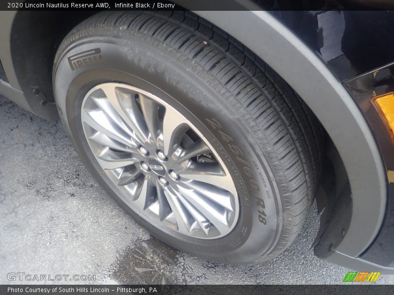 Infinite Black / Ebony 2020 Lincoln Nautilus Reserve AWD
