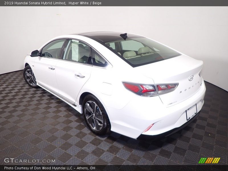  2019 Sonata Hybrid Limited Hyper White