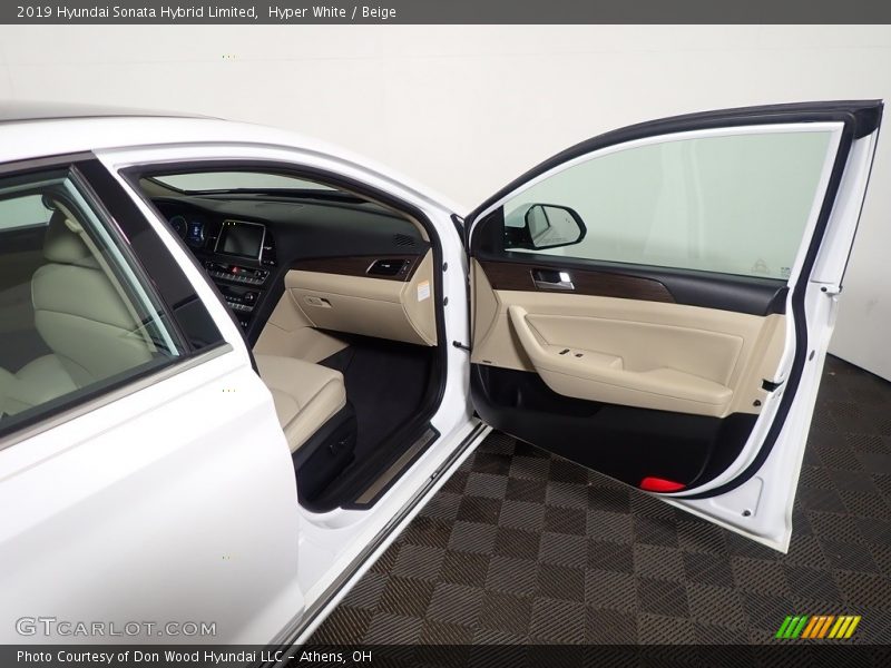 Door Panel of 2019 Sonata Hybrid Limited