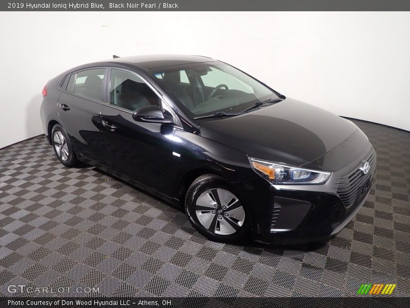 Black Noir Pearl / Black 2019 Hyundai Ioniq Hybrid Blue