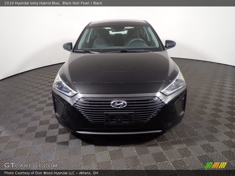 Black Noir Pearl / Black 2019 Hyundai Ioniq Hybrid Blue