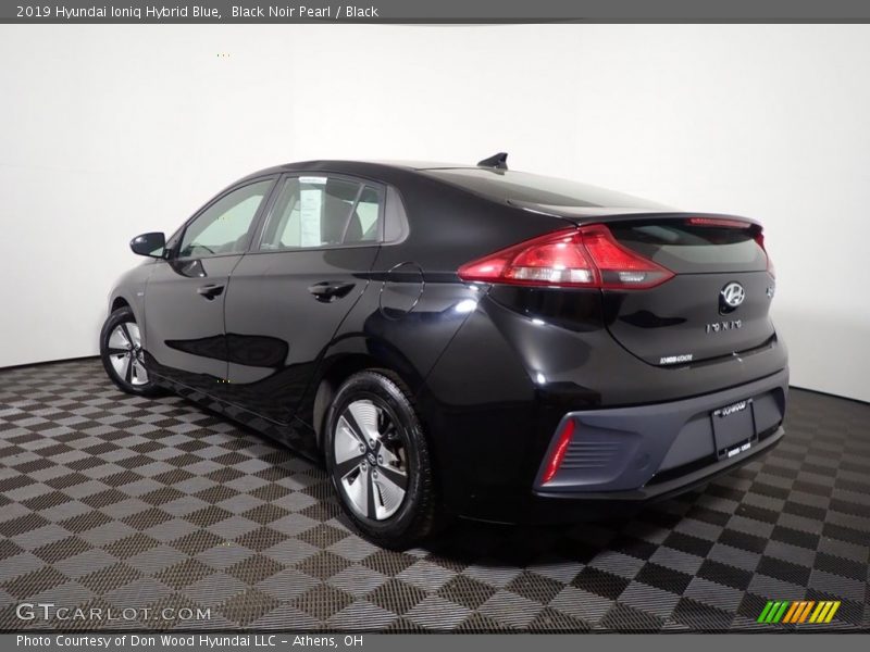 Black Noir Pearl / Black 2019 Hyundai Ioniq Hybrid Blue