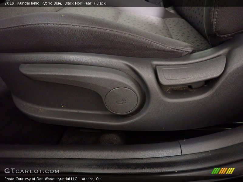 Black Noir Pearl / Black 2019 Hyundai Ioniq Hybrid Blue