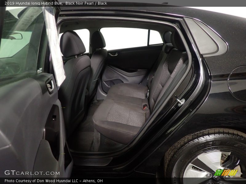 Black Noir Pearl / Black 2019 Hyundai Ioniq Hybrid Blue