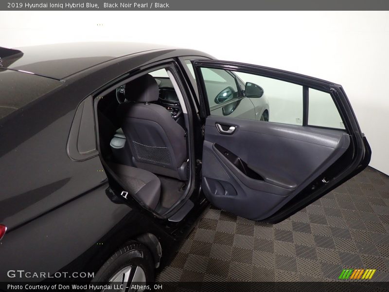Black Noir Pearl / Black 2019 Hyundai Ioniq Hybrid Blue