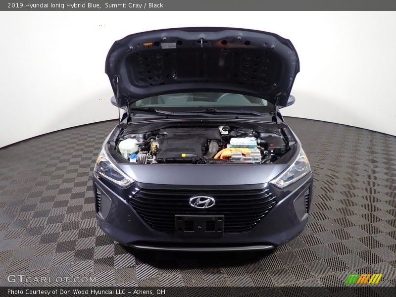 Summit Gray / Black 2019 Hyundai Ioniq Hybrid Blue