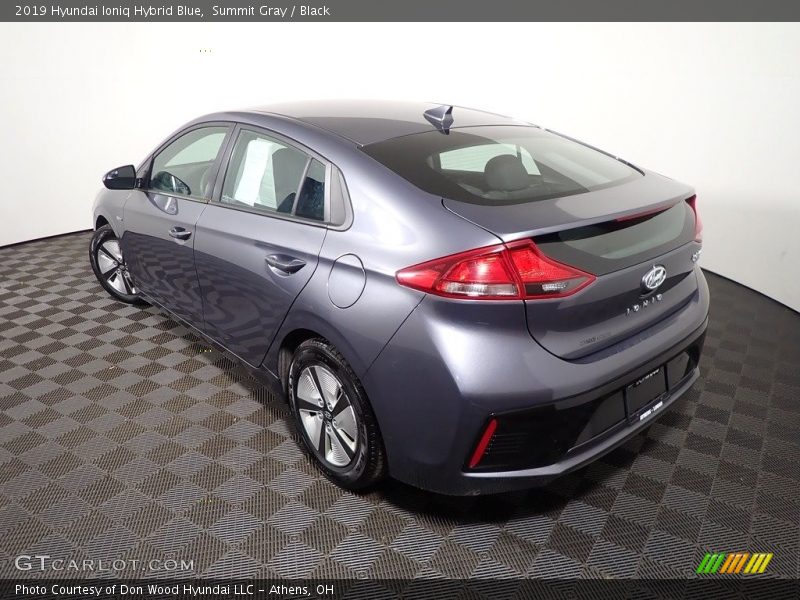 Summit Gray / Black 2019 Hyundai Ioniq Hybrid Blue