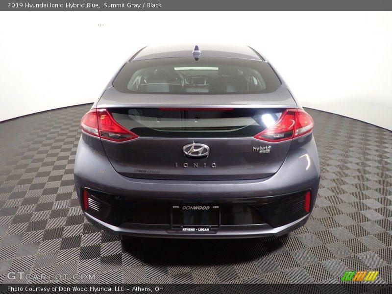 Summit Gray / Black 2019 Hyundai Ioniq Hybrid Blue