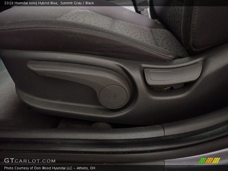 Summit Gray / Black 2019 Hyundai Ioniq Hybrid Blue