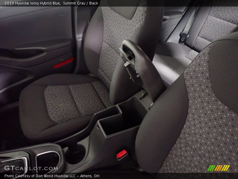 Summit Gray / Black 2019 Hyundai Ioniq Hybrid Blue