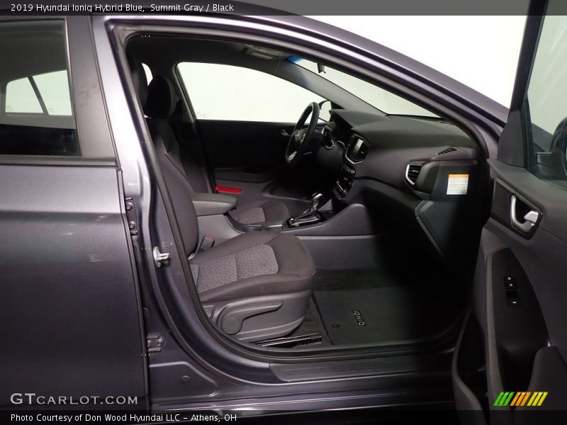 Summit Gray / Black 2019 Hyundai Ioniq Hybrid Blue