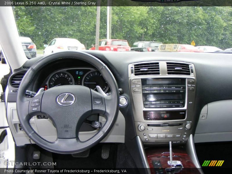 Crystal White / Sterling Gray 2006 Lexus IS 250 AWD
