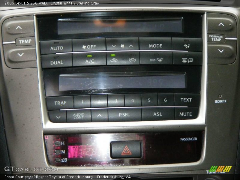 Crystal White / Sterling Gray 2006 Lexus IS 250 AWD