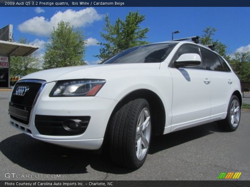 Ibis White / Cardamom Beige 2009 Audi Q5 3.2 Prestige quattro