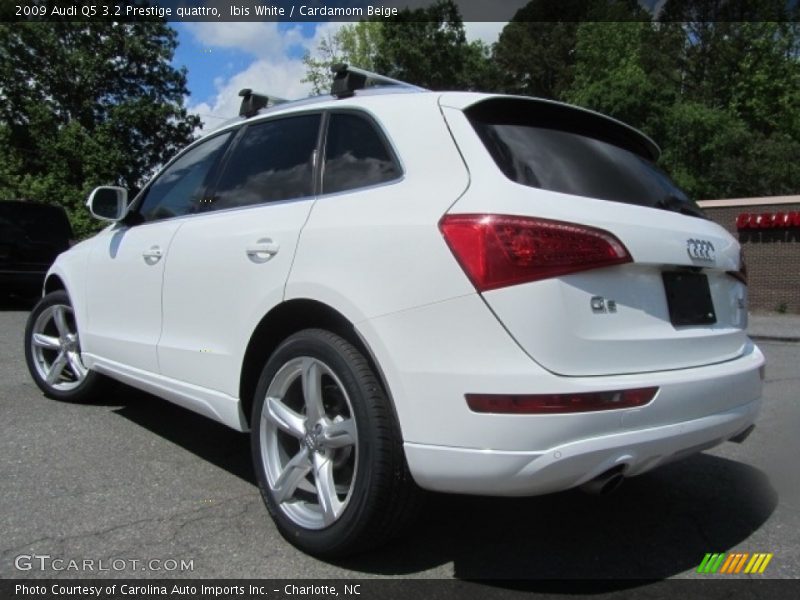 Ibis White / Cardamom Beige 2009 Audi Q5 3.2 Prestige quattro