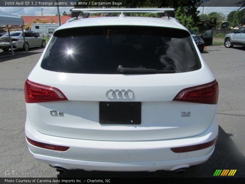 Ibis White / Cardamom Beige 2009 Audi Q5 3.2 Prestige quattro