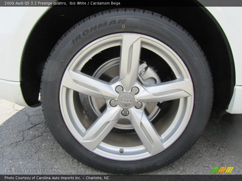 Ibis White / Cardamom Beige 2009 Audi Q5 3.2 Prestige quattro