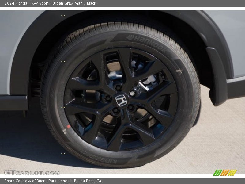 Urban Gray Pearl / Black 2024 Honda HR-V Sport
