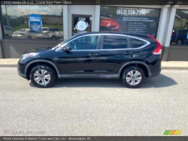 Crystal Black Pearl / Black 2013 Honda CR-V LX