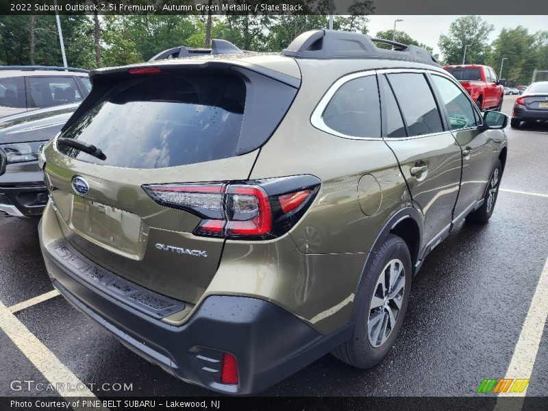 Autumn Green Metallic / Slate Black 2022 Subaru Outback 2.5i Premium