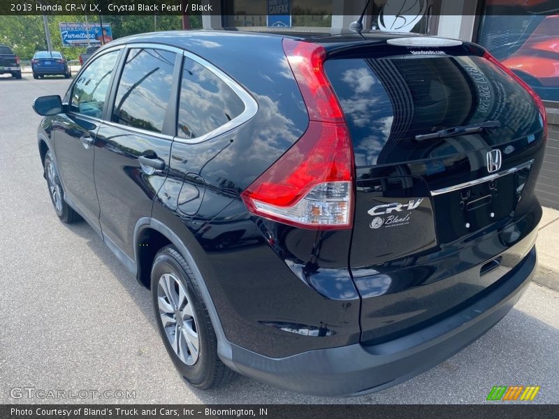 Crystal Black Pearl / Black 2013 Honda CR-V LX