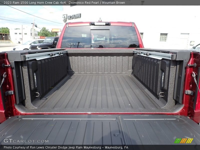 Delmonico Red Pearl / Mountain Brown 2023 Ram 1500 Long Horn Crew Cab 4x4