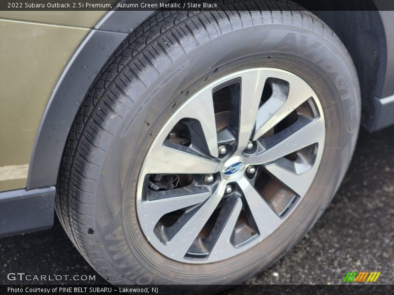 Autumn Green Metallic / Slate Black 2022 Subaru Outback 2.5i Premium