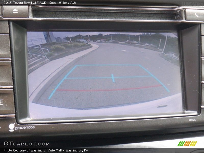 Super White / Ash 2015 Toyota RAV4 XLE AWD