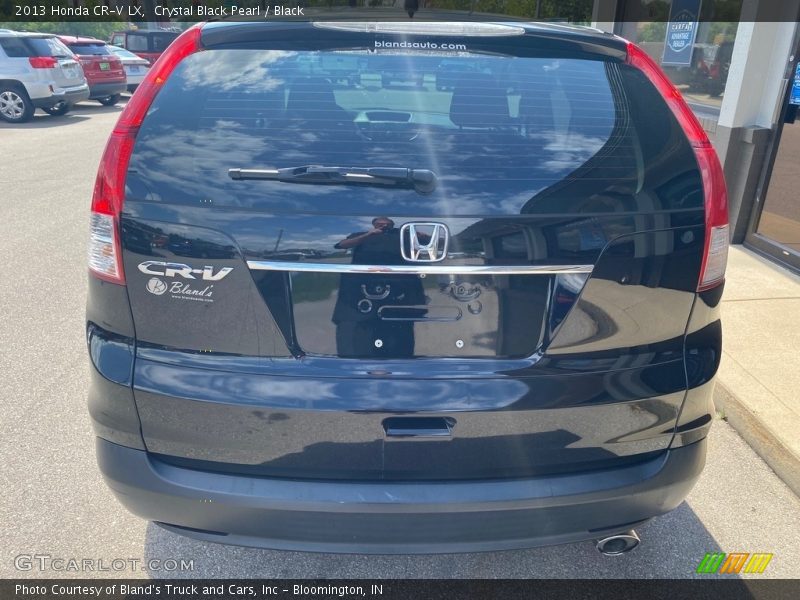 Crystal Black Pearl / Black 2013 Honda CR-V LX