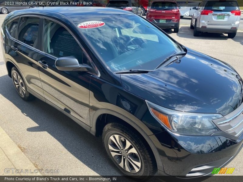 Crystal Black Pearl / Black 2013 Honda CR-V LX