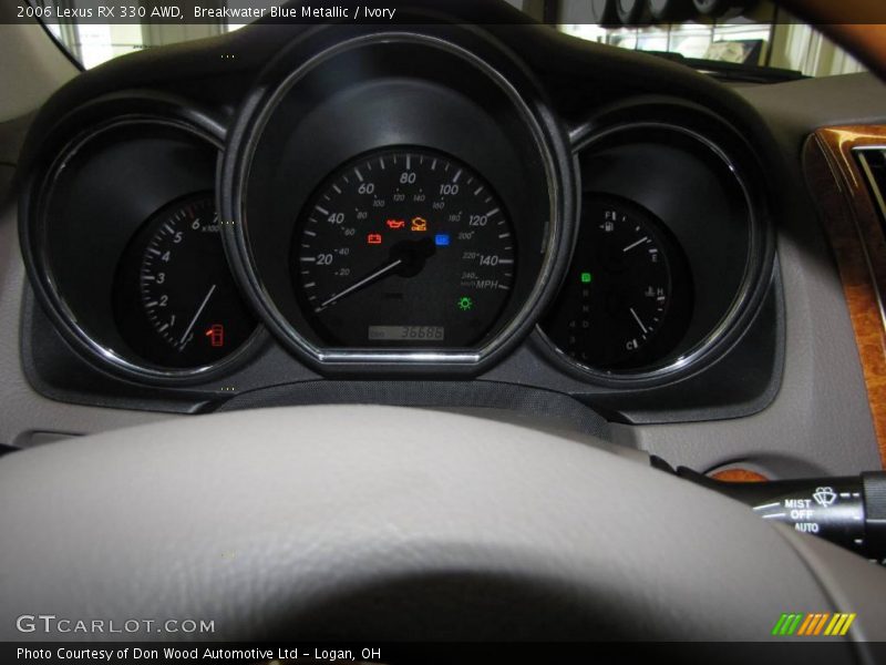 Breakwater Blue Metallic / Ivory 2006 Lexus RX 330 AWD