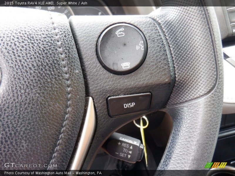 Super White / Ash 2015 Toyota RAV4 XLE AWD