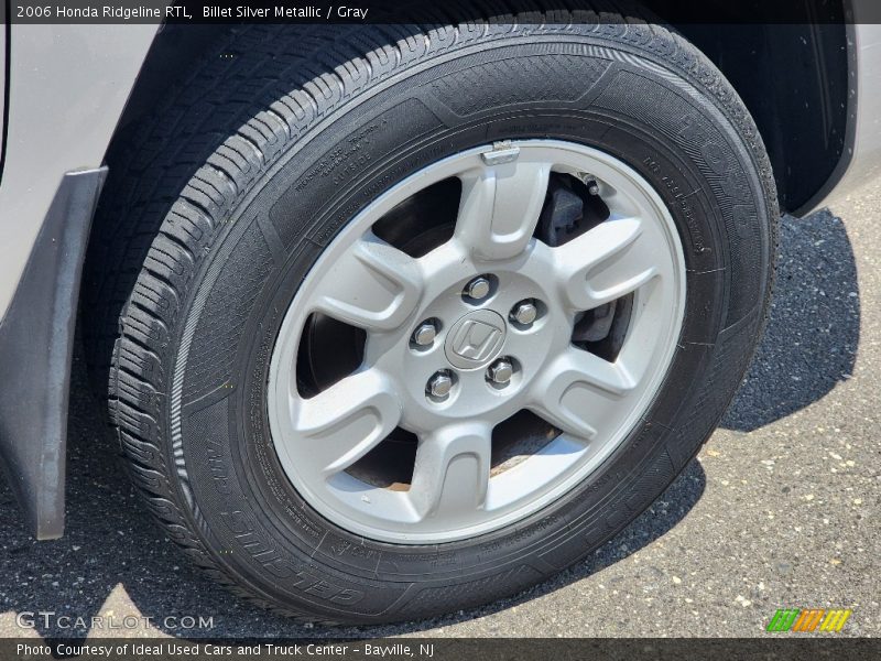 Billet Silver Metallic / Gray 2006 Honda Ridgeline RTL