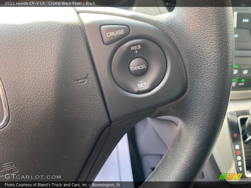 Crystal Black Pearl / Black 2013 Honda CR-V LX
