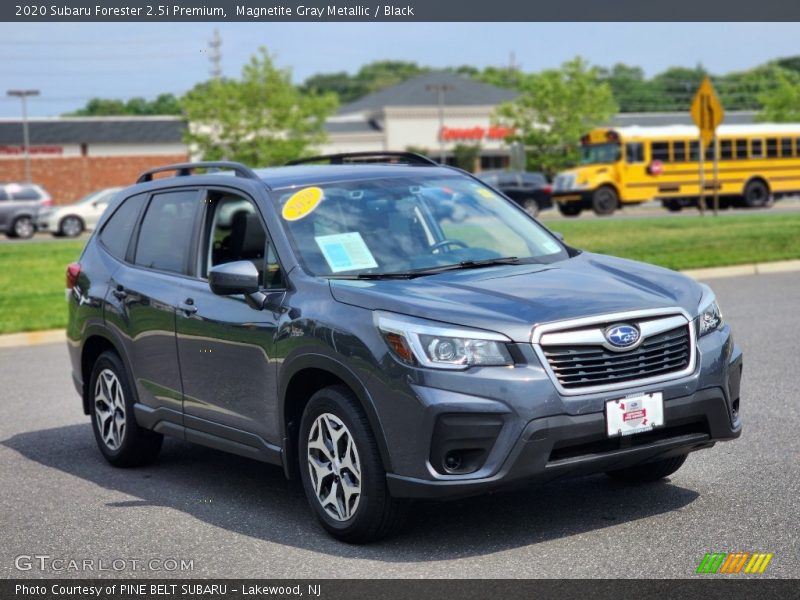 Magnetite Gray Metallic / Black 2020 Subaru Forester 2.5i Premium