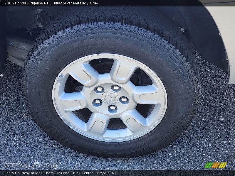 Billet Silver Metallic / Gray 2006 Honda Ridgeline RTL