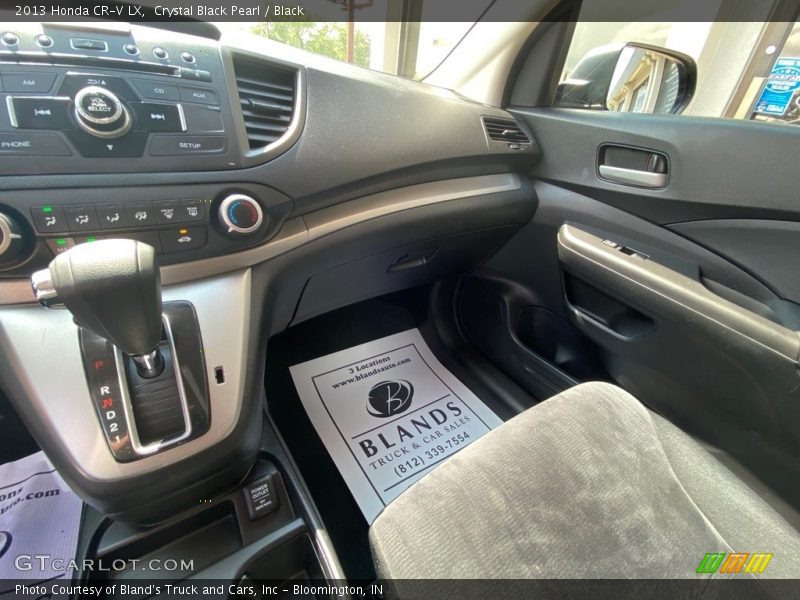 Crystal Black Pearl / Black 2013 Honda CR-V LX