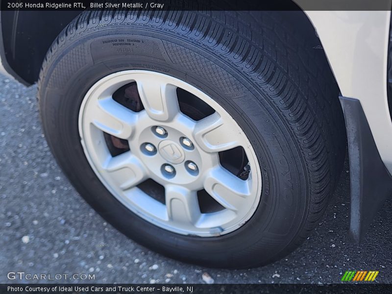 Billet Silver Metallic / Gray 2006 Honda Ridgeline RTL