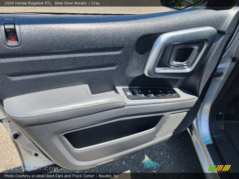 Billet Silver Metallic / Gray 2006 Honda Ridgeline RTL