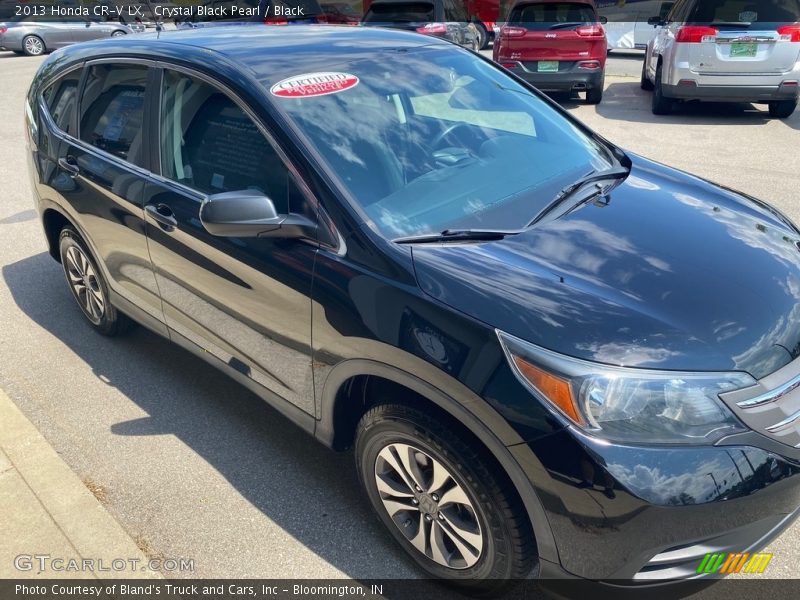 Crystal Black Pearl / Black 2013 Honda CR-V LX