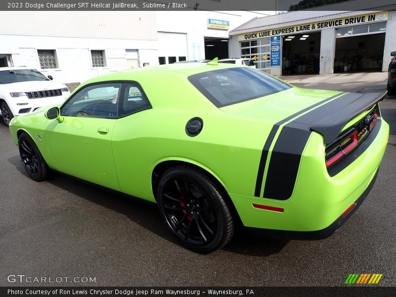 Sublime / Black 2023 Dodge Challenger SRT Hellcat JailBreak