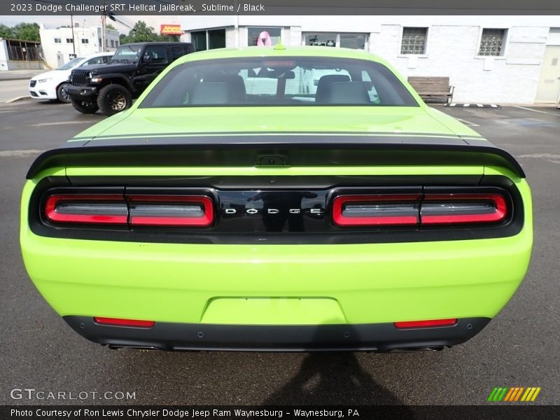 Sublime / Black 2023 Dodge Challenger SRT Hellcat JailBreak