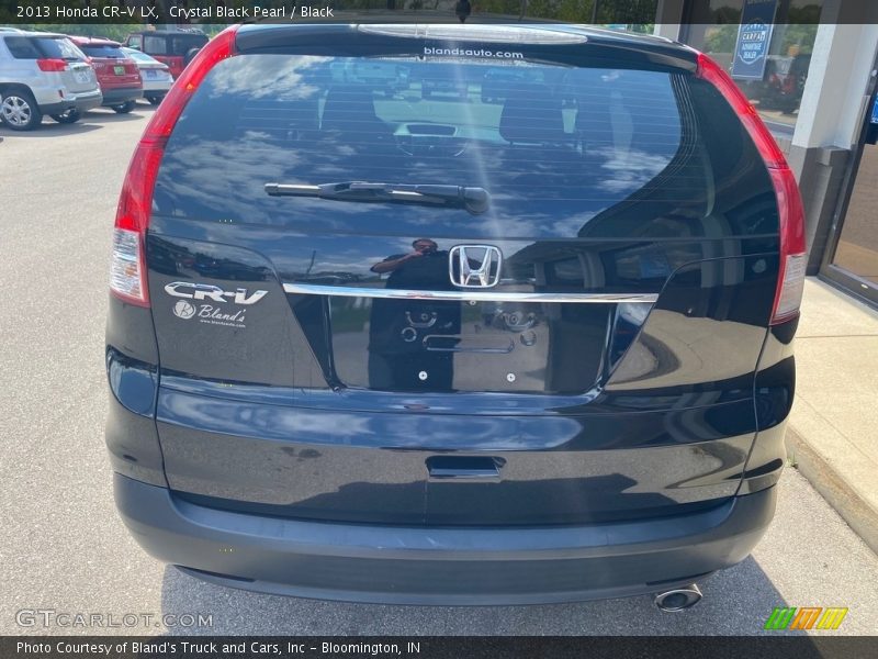 Crystal Black Pearl / Black 2013 Honda CR-V LX