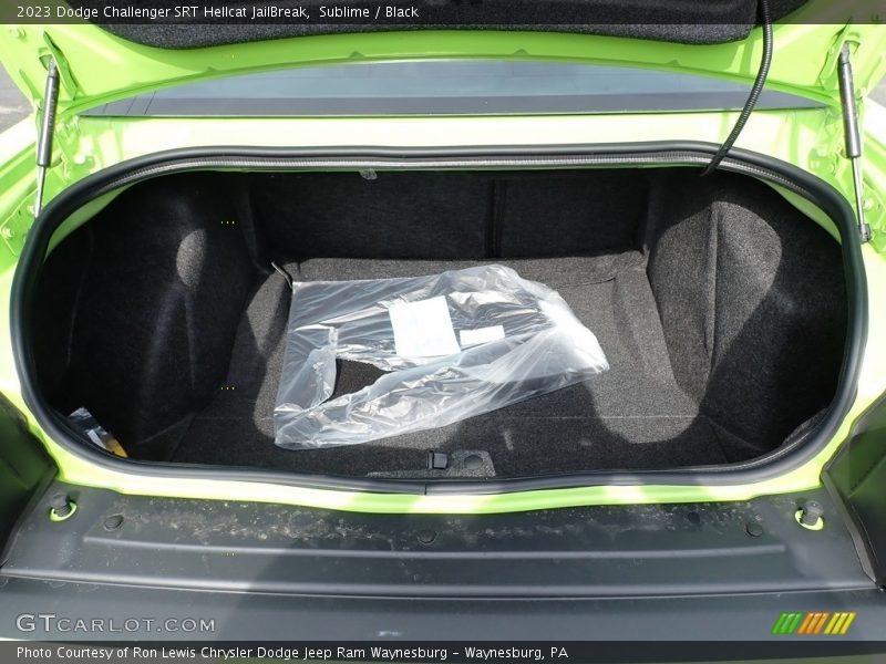 Sublime / Black 2023 Dodge Challenger SRT Hellcat JailBreak