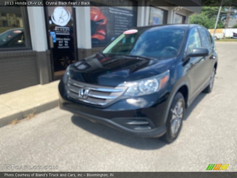 Crystal Black Pearl / Black 2013 Honda CR-V LX