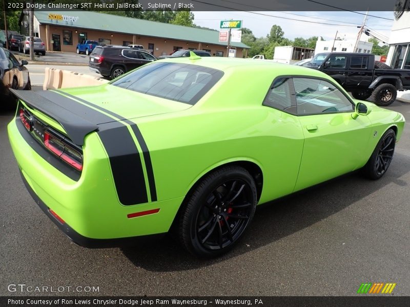 Sublime / Black 2023 Dodge Challenger SRT Hellcat JailBreak