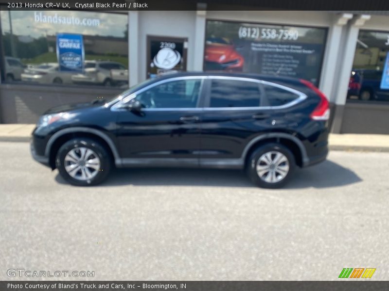Crystal Black Pearl / Black 2013 Honda CR-V LX