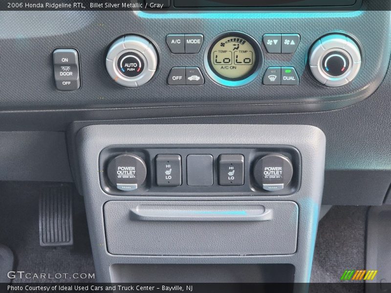 Billet Silver Metallic / Gray 2006 Honda Ridgeline RTL
